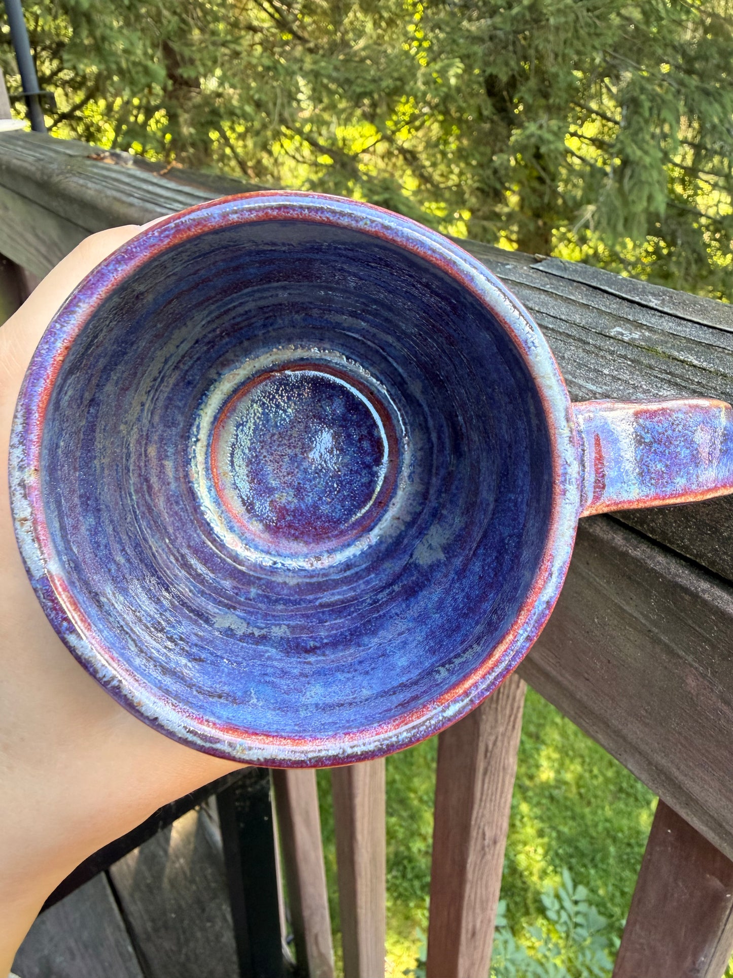 Purple Drip Mug