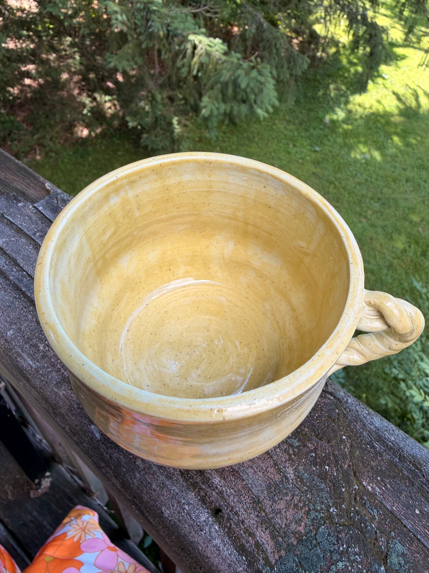 Yellow Tea Cup