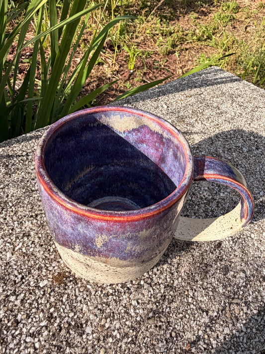 Purple Drip Mug