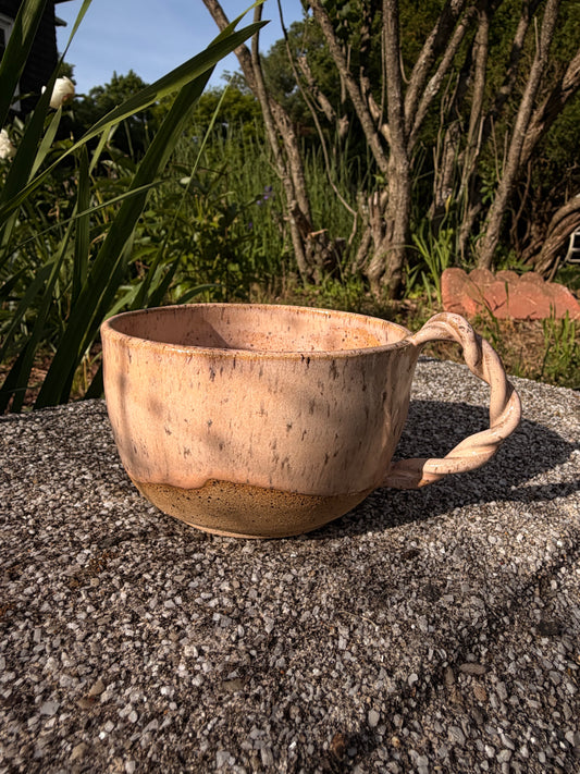 Creamsicle Drip Cappuccino Mug