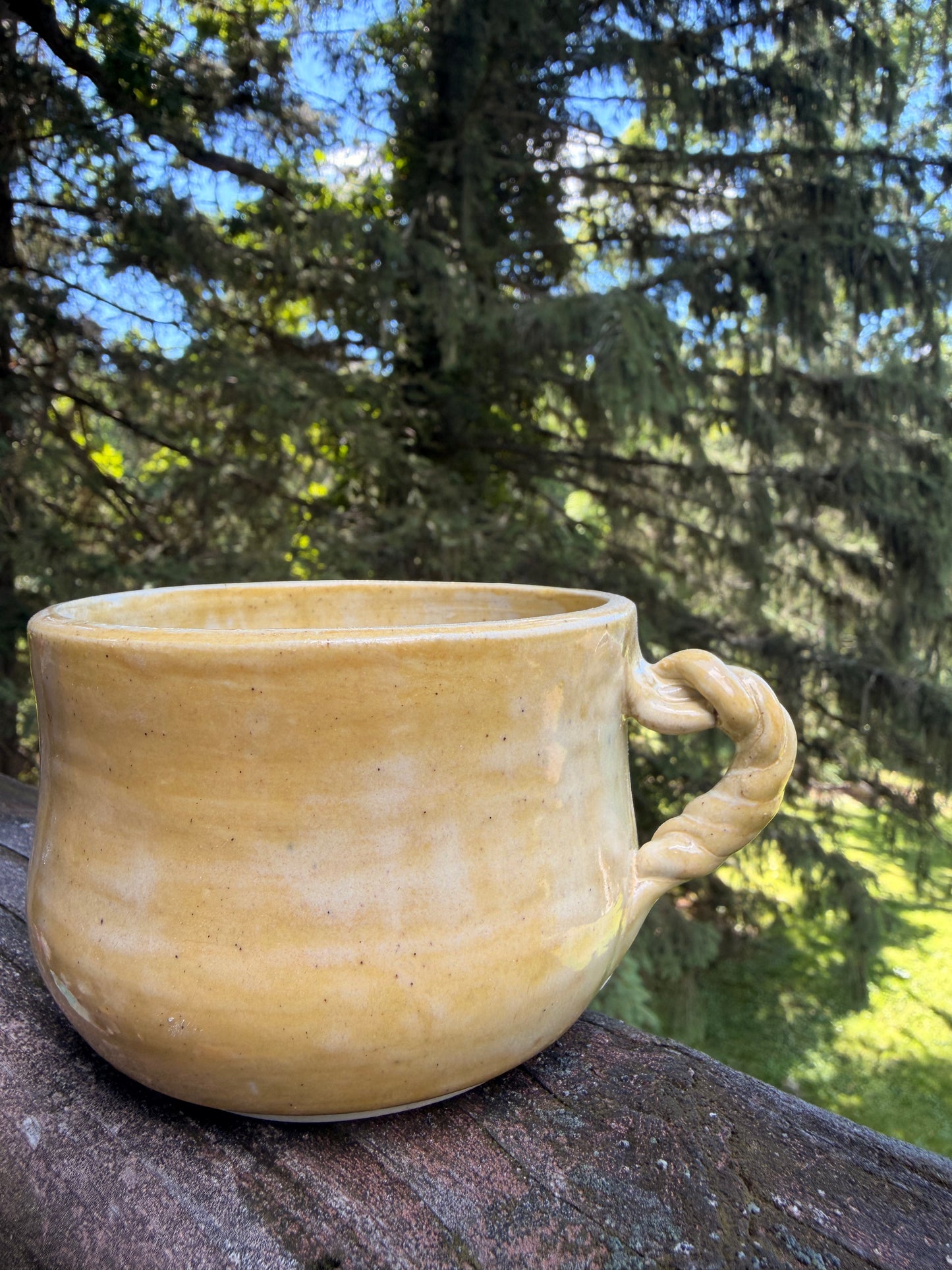 Yellow Tea Cup